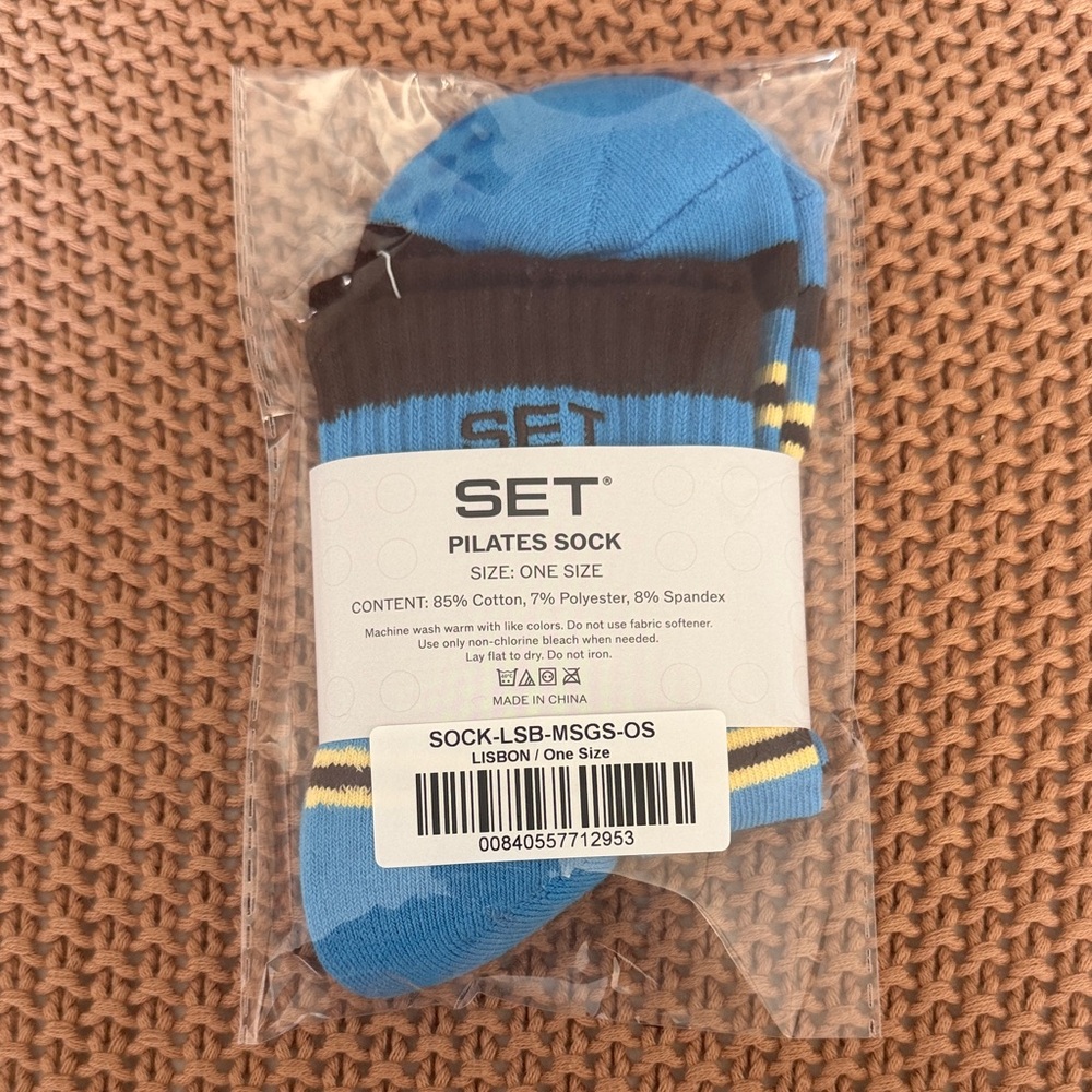 Set Active Lisbon Pilates Grip Socks